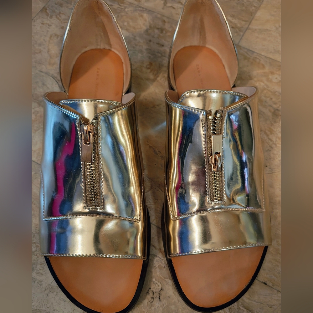 Gold Metallic Women's Shoes